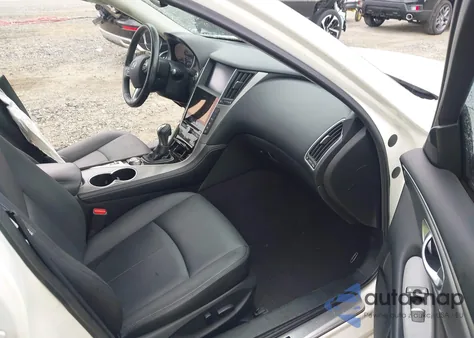 2016 Infiniti Q50 3.0T Premium from USA, damaged, VIN JN1EV7AP2GM302102